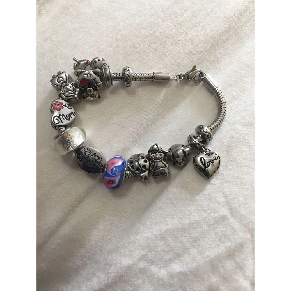 Mom Love Charm Bracelet